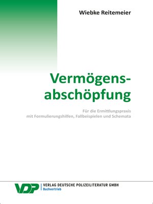 cover image of Vermögensabschöpfung